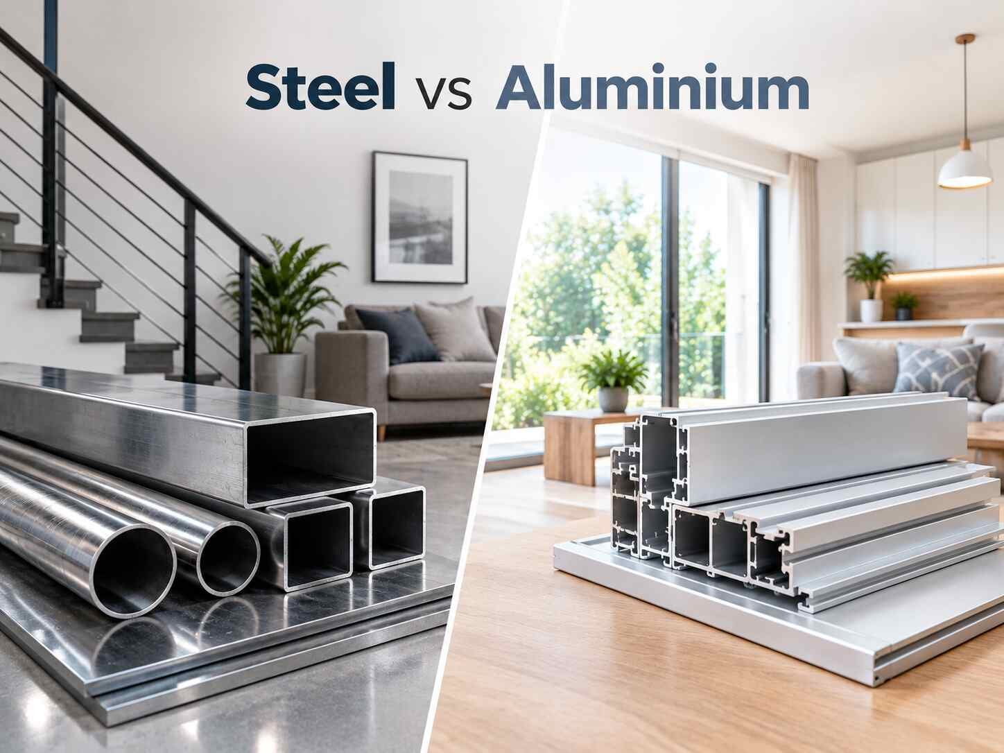 Steel vs Aluminium: Which One Is Better for Modern Homes in 2026?